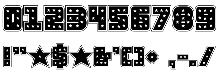 Knievel Academy Font OTHER CHARS