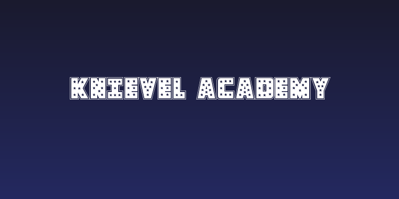 Knievel Academy Social Header