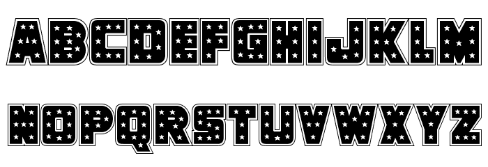 Knievel Academy Font LOWERCASE