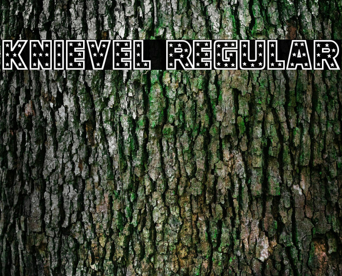 Knievel Regular Font examples