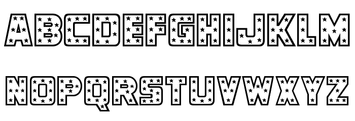 Knievel Regular Font LOWERCASE
