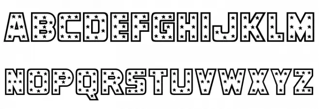 Knievel Regular خط أحرف صغيرة