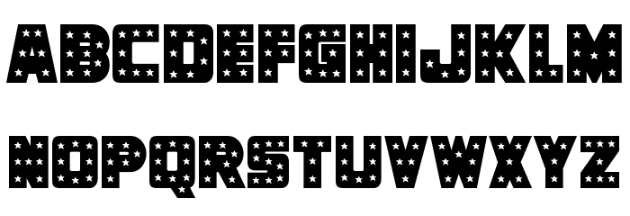 Knievel Solid Regular Font LOWERCASE