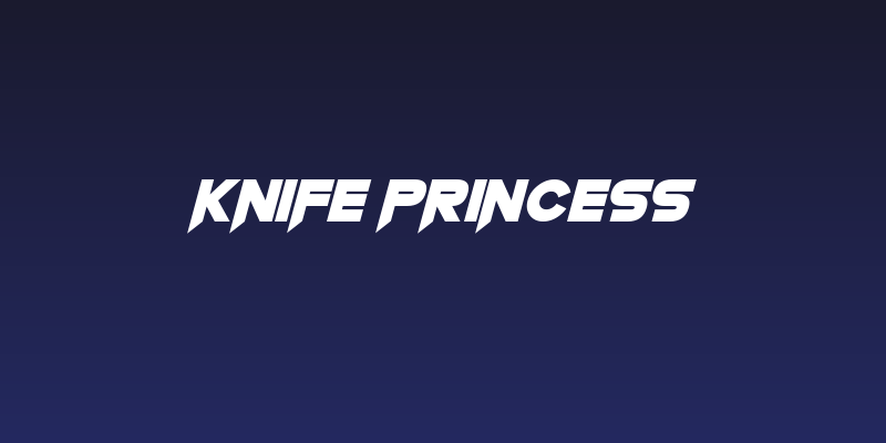 Knife Princess Social Header