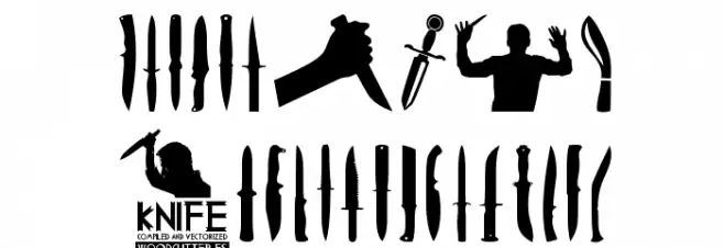 Knife Font OTHER CHARS