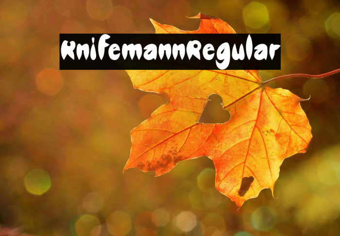 Knifemann-Regular Example 3