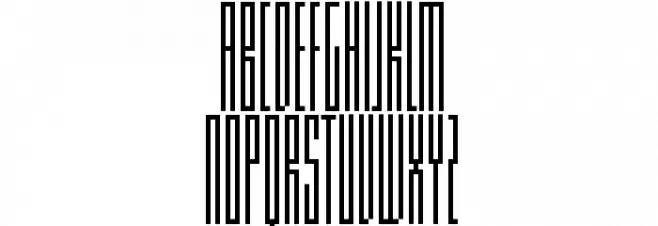 Knifer 100 Regular Font UPPERCASE