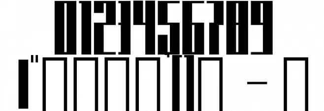 Knifer 400 Regular Font OTHER CHARS