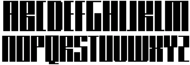 Knifer 500 Regular Caratteri MINUSCOLO