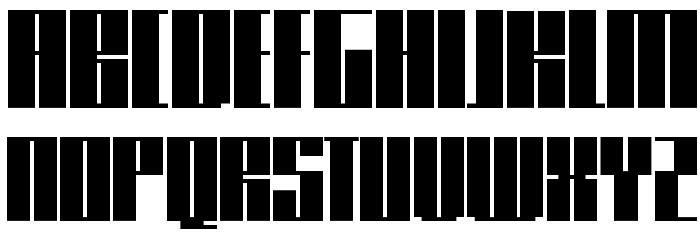 Knifer 600 Regular Font LOWERCASE