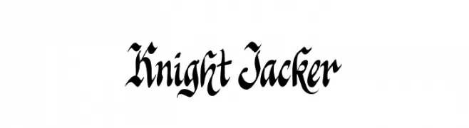 Knight Jacker  تنزيل الخطوط