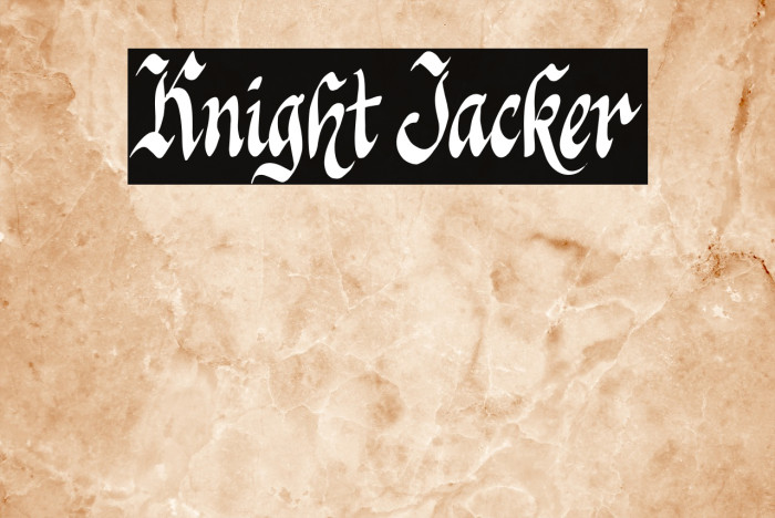 Knight Jacker Example 1
