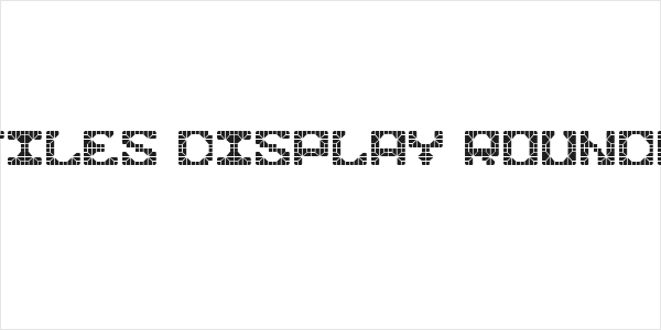 Knight Tiles Display Rounded Tiles Logo