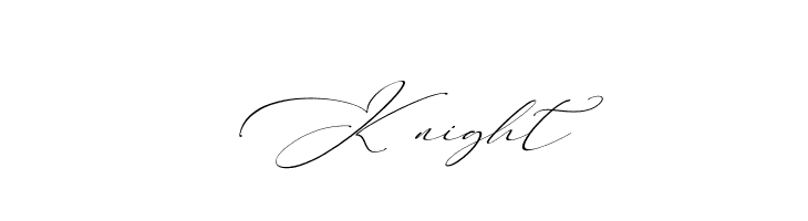 Knight  免费字体下载