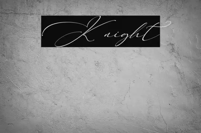 Knight Font examples