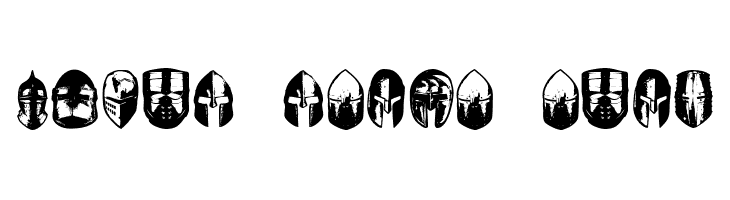 Knights Helmets Regular  नि: शुल्क फ़ॉन्ट्स डाउनलोड