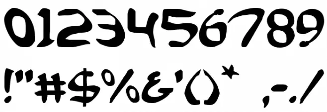 Knights Templar フォント その他の文字