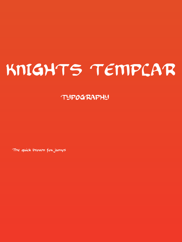 Knights Templar Poster