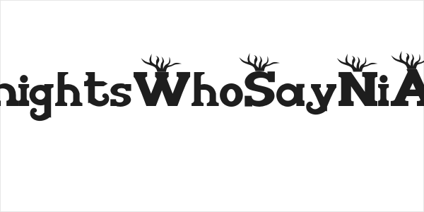 KnightsWhoSayNiAlt Logo