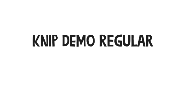 Knip DEMO Regular Logo