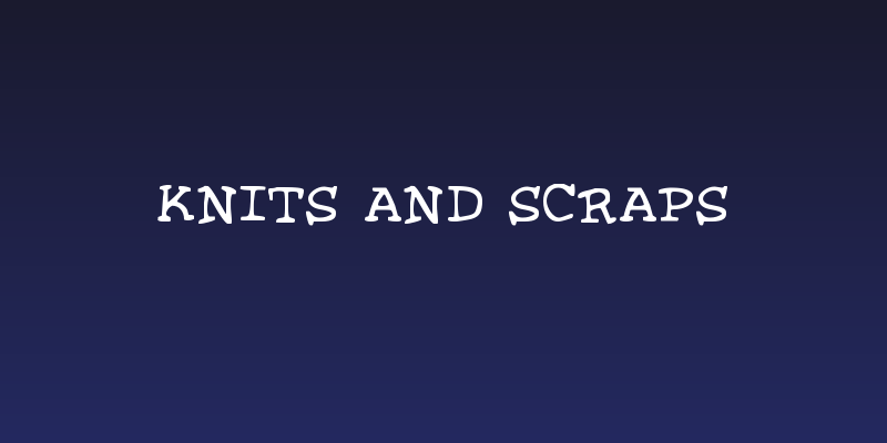 Knits and Scraps Social Header