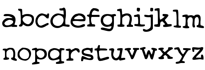 Knits and Scraps Font LOWERCASE