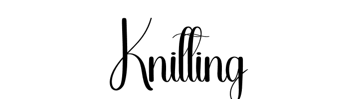 Knitting  baixar fontes gratis