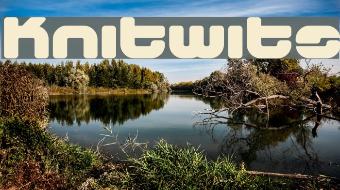 Knitwits फ़ॉन्ट examples