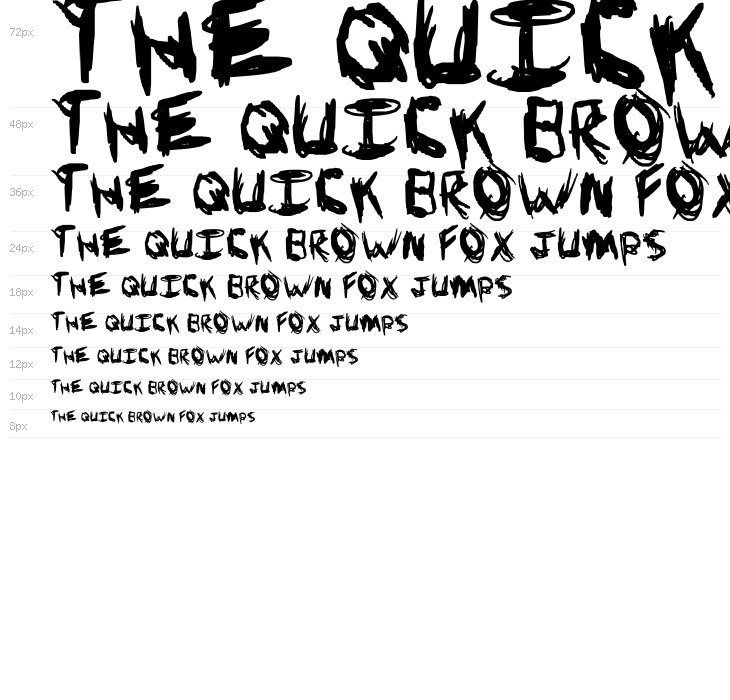 Knives and Pens Waterfall