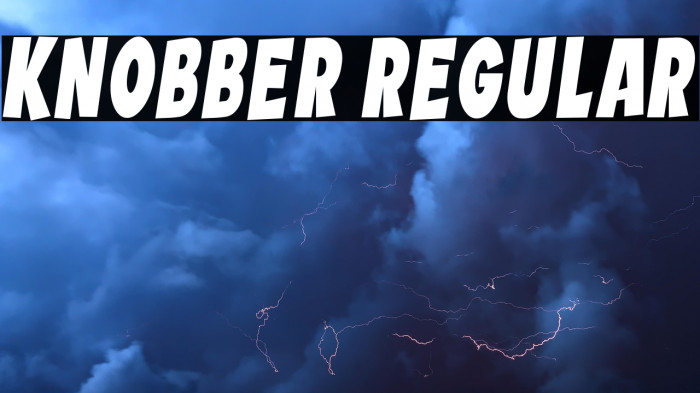 Knobber Regular Example 1