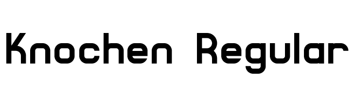 Knochen Regular Font