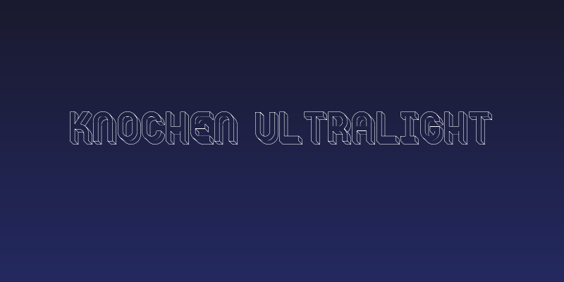 Knochen UltraLight Social Header