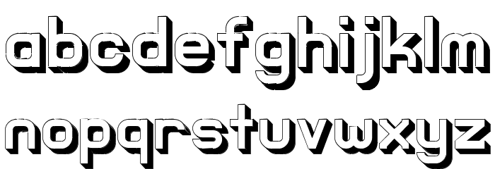 Knochen Ultra Font LOWERCASE
