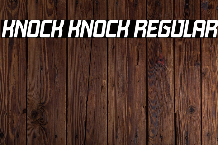 Knock Knock Regular Example 1