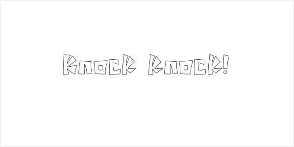 Knock knock! Logo