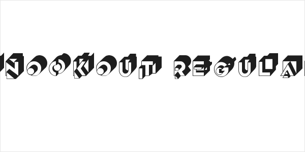 Knockout Regular Logo