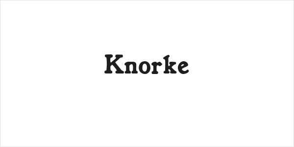 Knorke Logo