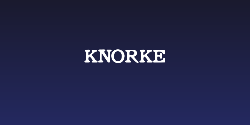 Knorke Social Header
