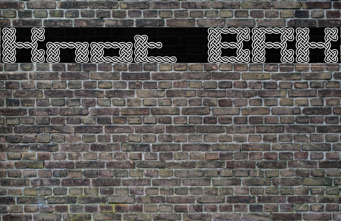 Knot BRK Font examples