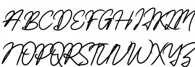 Knott Riccardo Schriftart Groß
