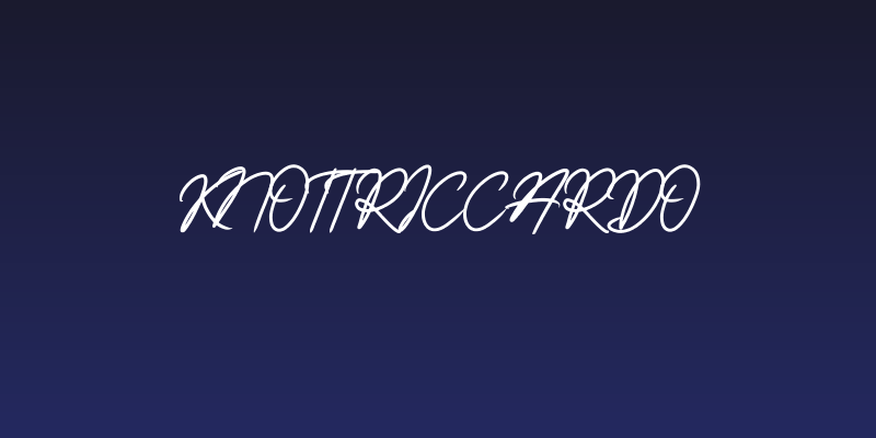 Knott Riccardo Social Header