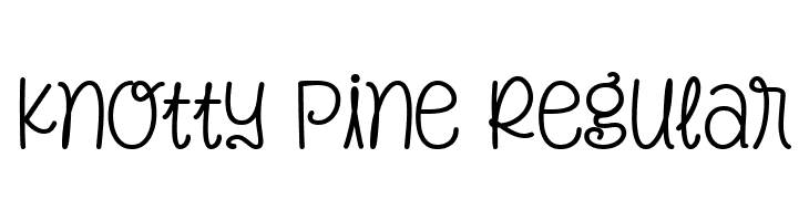 Knotty Pine Regular  नि: शुल्क फ़ॉन्ट्स डाउनलोड