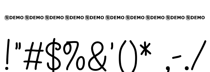 Knotty Pine Regular Font OTHER CHARS