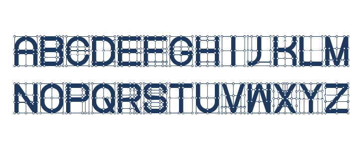 Knotty Regular Lowercase