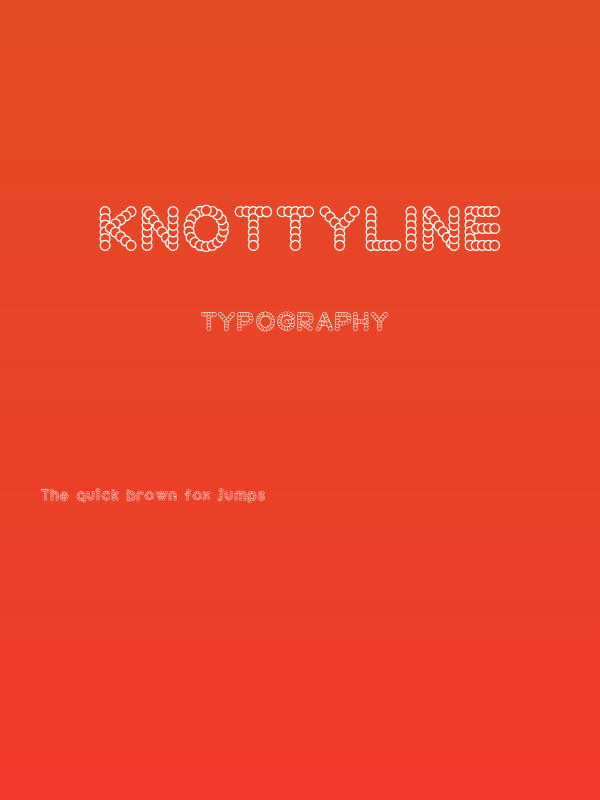 KnottyLine Poster