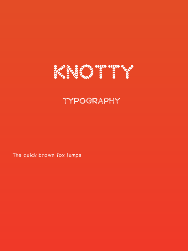 Knotty Poster