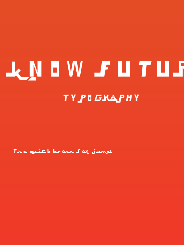 Know Future Poster