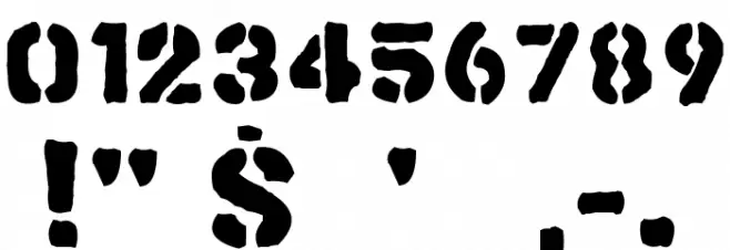 Know Your Product Font Alte caractere