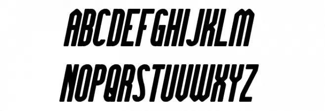 Knowledge Power Bold Italic Шрифта ВЕРХНИЙ