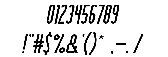 Knowledge Power Italic Font OTHER CHARS